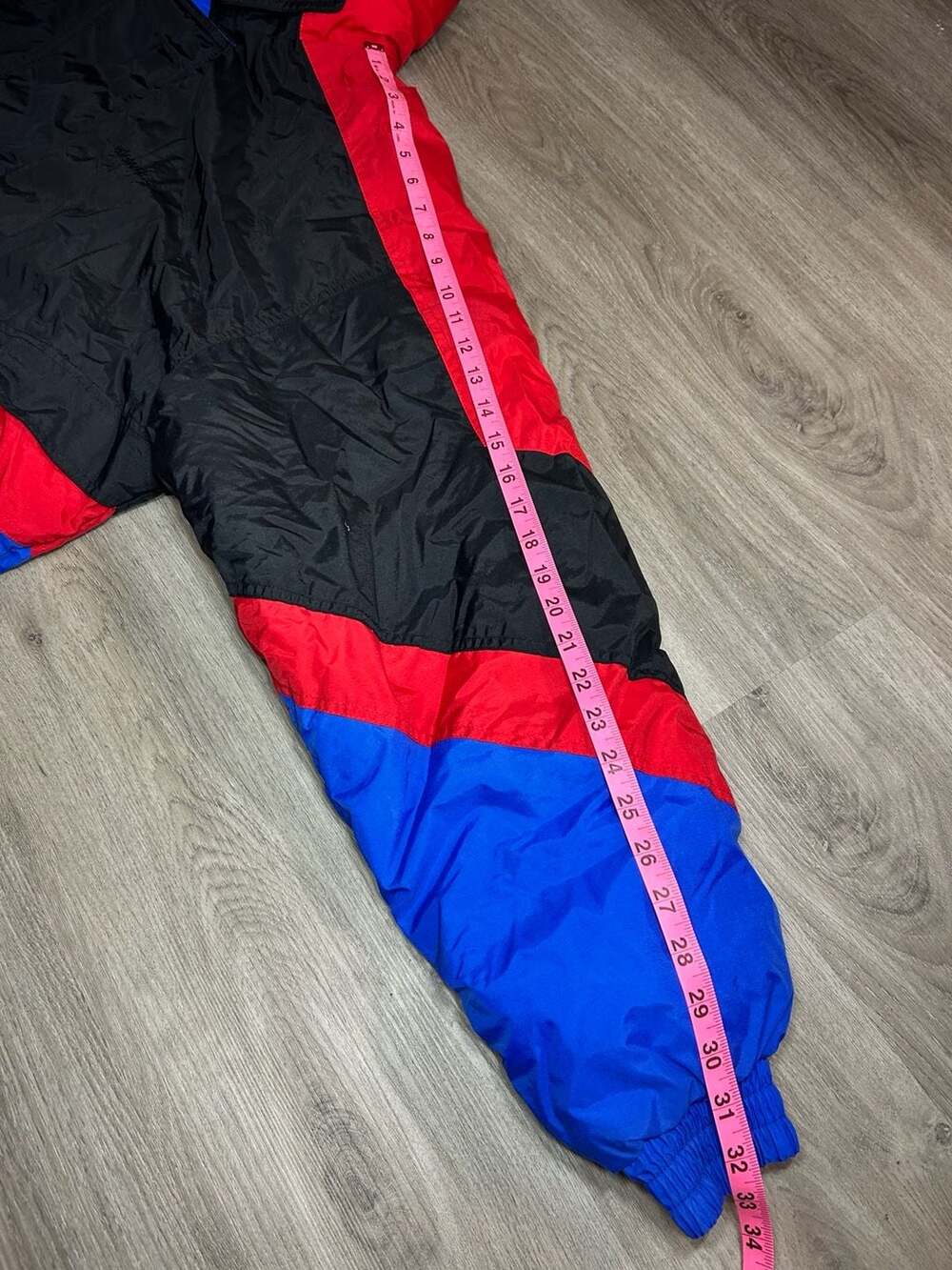 Vintage 1980s Edelweiss Colorblock Ski Jacket Men's XL - Picture 11 of 13